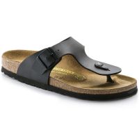 Birkenstocks Ramses Birko-Flor Unisex Regular Width Sandals In Black- 44791