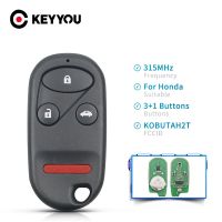 Keyyou สำหรับ Honda Accord 1998เตือน1999 2000 2001 2002 2003 315Mhz กุญแจรีโมต Tritter รายการ Keyless Entry Kobutah2t