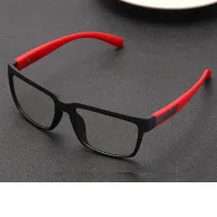 Blue Light Ray Blocking Gaming Anti Fatigue Computer Glasses Mens Womens Square Classic Full Frame Eyeglasses