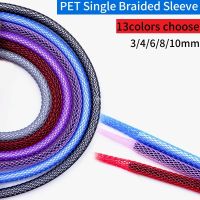 【CW】 Expandable Braided Cable Sleeve 3 4 6 8 10 mm PET Mesh USB Sleeving Sheath Protector Wire Wrap