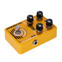 [ammoon]Dolamo D-8 Overdrive Guitar Effect Pedal with Bass Treble Gain Level Controls and True Bypass Design for กีต้าร์ไฟฟ้า