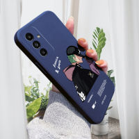 เคส PMP สำหรับ Samsung Galaxy A04S SAMSUNG A23 5G A13(5G) xiaomi MI 12ครั้ง12ครั้ง Pro โทรศัพท์กรณีการออกแบบใหม่ Roronoa Zoro อะนิเมะการออกแบบด้านข้างโทรศัพท์กรณีตารางขอบแบบซิลิโคนเหลวปลอกเต็มปกกล้องกันกระแทกกรณีการป้องกัน