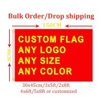 ✻ Custom Flag 3x5/2X8/4X6/5X8FT Any Size Banner Flying Free Design Polyester Sport Car Decor Home Gift Party Dorm Indoor Outdoor