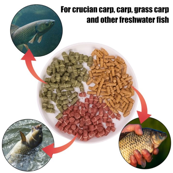 1แพ็คไส้เดือนดินเหยื่อเม็ด20-25กรัมอุปกรณ์ตกปลาปลาคาร์พ-crucian-ชุดป้อนกลิ่นล่อยางรัดเม็ดเหยื่อ-fishy