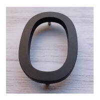 Heavy Address Big Modern Door Alphabet Floating House Number Sign #0-9 Black Number 125mm 5 in Home Outdoor-lihaiyan4