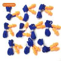 【CW】✼  10 Pairs Soft Foam Ear Plugs Tapered Noise Reduction Prevention Earplugs Sound Insulation Protection