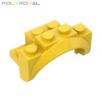 POLYROYAL Building Blocks Technology parts 2x4x2 sports car wheel eyebrow moc 1 PCS Educational toy for children 35789 Building Sets