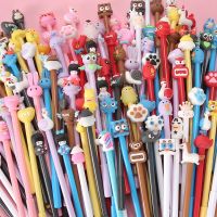 10PcsSet Cute Unicorn Cartoon Animal Gel Pen 0.5mm Black ink Kawaii Gel Pens for School Stationery Office Suppliers Gifts