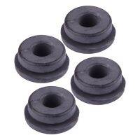 90480-12053 4Pcs Grommet Mount Battery Box Side Cover Rubber Fit for Yamaha DT100 DT125 IT125 XT250 XT350 XT600 YZ125 YZ60 Black