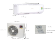 Máy lạnh MITSUBISHI HEAVY Inverter 1.5HP SRK13YXS-W5 SRC13YXS-W5