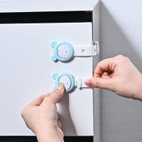 5Pcs Child Safety Cabinet Lock Baby Proof Security Protector Drawer Door Cabinet Lock Plastic Protection Kids Safety Door Lock