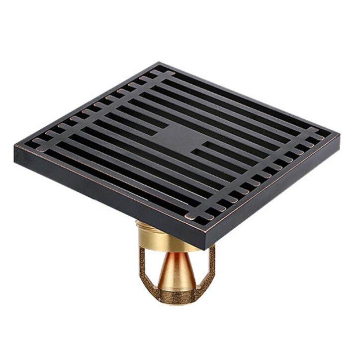 Double Layer Filter Brass Floor Drain Metal Strainer Square Floor Drain Cover Lazada 3026