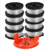 เปลี่ยน Spool Scap สำหรับ Black Decker Line String ฤดูใบไม้ผลิ Trimmer Eater Refills 30ft 0.065 ”AF-100-3ZP