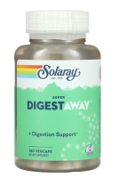 Solaray, Super Digestaway Digestive Enzyme Ingredients Contains 180 VegCap (No.456)