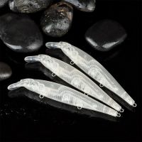 10Pcs Blank Fish Bait 10.92CM/7G Plastic Hard Bait Wobbler Luya Trolling Sea Bass Carp Unpainted Lure ToolLures Baits