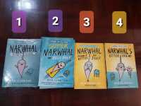 Narwhal &amp; Jelly 1-4 / set of 4 books Comic by Ben Clanton ปกอ่อน