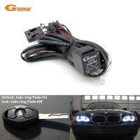 Geenerge สำหรับ BMW Angel Eyes Halo แหวน LED หรือ CCFL Relay Harness พร้อมคุณสมบัติ Fade-On Fade-Off