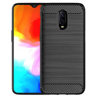 【2023】Luxury Carbon Fiber Case for Oneplus 6T 1 6t Full Soft Phone Cover for Oneplus6 One Plus 6t Shockproof Silicone Case