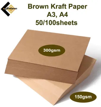 Brown Kraft Gift Paper Tag, 350g Kraft Brown Gift Logo Printed