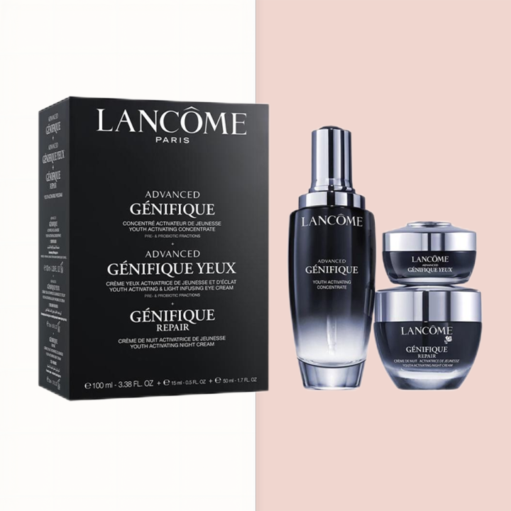 100% Original Lancome Genifique Advanced Skin Care Set 3 in 1 Christmas ...