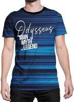 Eddany Odysseus Man Myth Legend Blue 3D Men T-Shirt Polyester Novelty