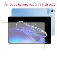 แผ่น Realme แท็บเล็ตสำหรับ Oppo,แผ่นรอง Realme แท็บเล็ต X 11นิ้วแผ่นรองกระจกเทมเปอร์แท็บเล็ต11.0 2022ปกป้องหน้าจอฟิล์มใสมาก