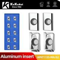 KaKarot Alunminum Insert APKT113504 G2 H01 APKT113508 G2 APKT113502 MA APKT113504MA เครื่องมือกัดปลายคาร์ไบด์ CNC Milling Insert