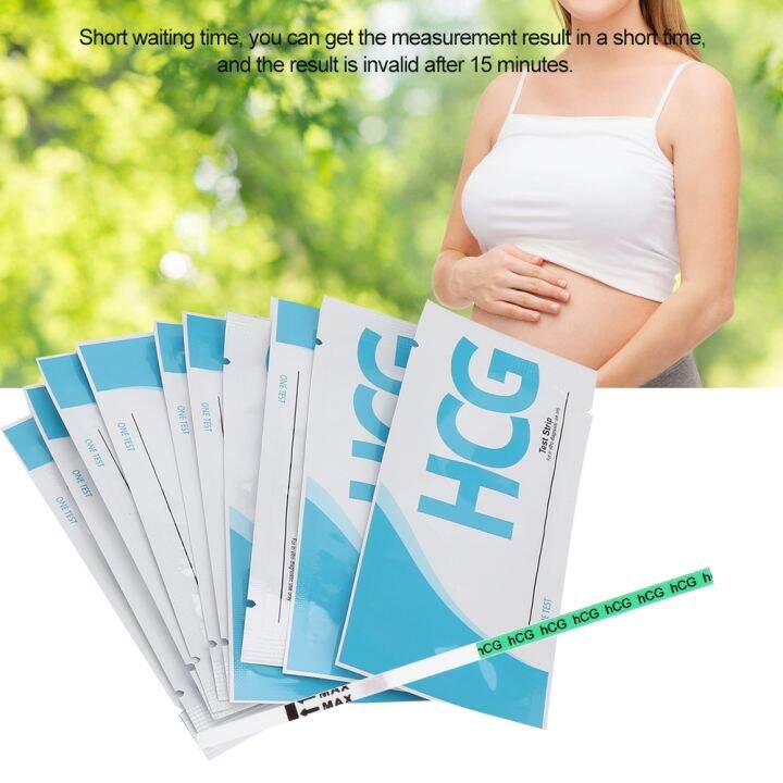 Professional Early Pregnancy Test Strips Safe HCG Urine Pregnancy Test