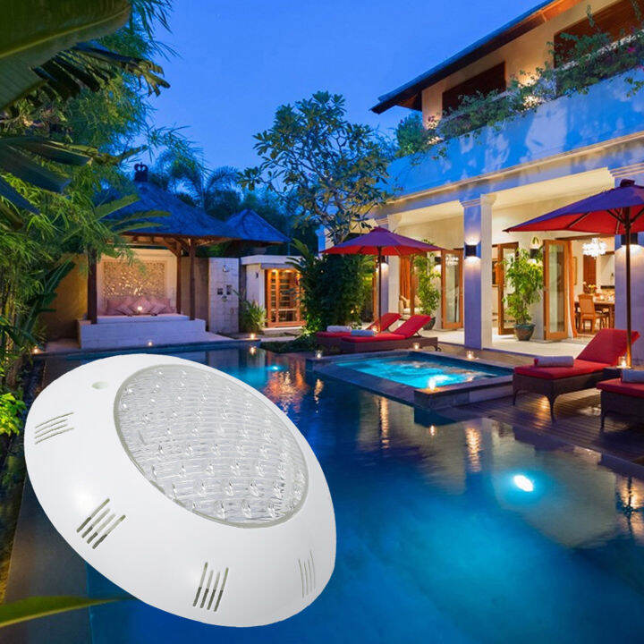 ไฟ-led-พร้อมรีโมท15w-ac12v-led-แสงสีขาวชุดชั้นในบางเบาแสง-led-สระว่ายน้ำ-rgb-กันน้ำ-ip68ได้7เปลี่ยนสีได้-repl