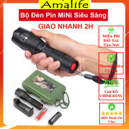 Đèn Pin Mini Siêu Sáng XML T6 Chính Hãng Amalife