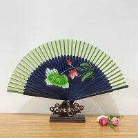 【CW】 Gedrukt Fan Dansvoorstelling Wedding Party Zomer Mannen En Vrouwen Fan Craft Zijde Hand Ventilator Gift Hand Folding Fan