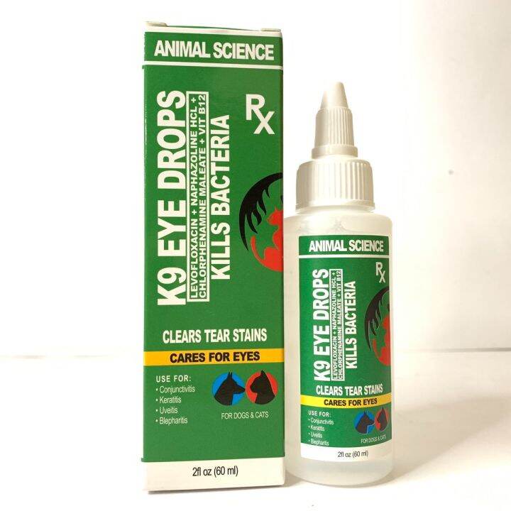 [CLR AGRIVET] K9 EYE DROPS for pet/ Animal Science Eye Drops/ Eye drop