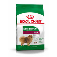 Royal Canin Mini Indoor Adult อาหารเม็ดสุนัขโต พันธุ์เล็ก เลี้ยงในบ้าน อายุ 10 เดือน - 8 ปี ขนาด 1.5 Kg