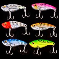 6pcs/set 3g 7g 10g 15g 20g Metal Vib Blade Lure Sinking Vibration Baits 3D Eyes Artificial Vibe for Fishing Bass Pike Perch