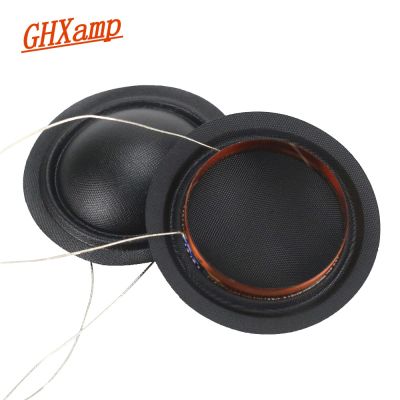 ‘；【-【 GHXAMP 25.4Mm 25.5Mm Tweeters Voice Coil 1 Inch 6OHM 8Ohm Silk Membrane Same Direction KSV Treble  DIY 2PCS