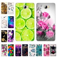 Case For Huawei Y5 II Y5II Y5 Case For Huawei Honor 5A Silicon Cover Flower Cartoon TPU Case For Honor 5A LYO L21 CUN U29 Coque