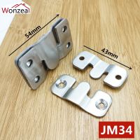 ◎☌ 2pcs/lot furniture connecting piece hanging buckle hanging hook stainless steel/Iron brackets mirror frame insert fittings