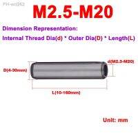 Hardened And Quenched Internal Thread Cylindrical Pin / Locating Pin Tapping Pin Pulling Pin M2.5-M20