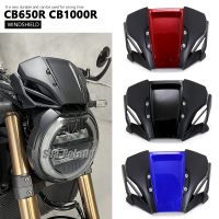 กระบังลมกระจกบังลมกระจกบังลมหน้าจอของประดับจักรยานยนต์ด้านหน้าสำหรับ HONDA CB650R CB1000R CB 650R 1000R CB 650 1000 R