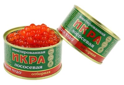 [XBYDZSW]俄罗斯合成鱼子酱คาเวียร์ทะเลลึกพิเศษสำหรับ Russian Caviar Sushi -120g