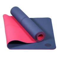 Vaken เสื่อโยคะ Soul Mat - Navy/Pink (5 mm)