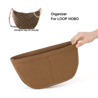 Insert Bag Organizer Liner Fits For Loop Hobo BagHandbag Shapers Tote Storage Divider