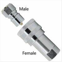 【CW】 1/8 1/4 3/8 1/2 3/4 1 inch Male Female Hydraulic Quick Coupler Close Type Coupling Steel Material Plug Socket Connector