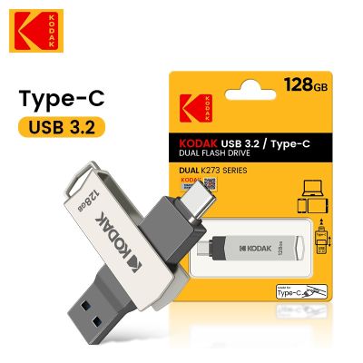 【CW】 K273 Type C 2 1 Metal USB Flash Drive 64GB 128GB 256GB Stick Cle Shippin