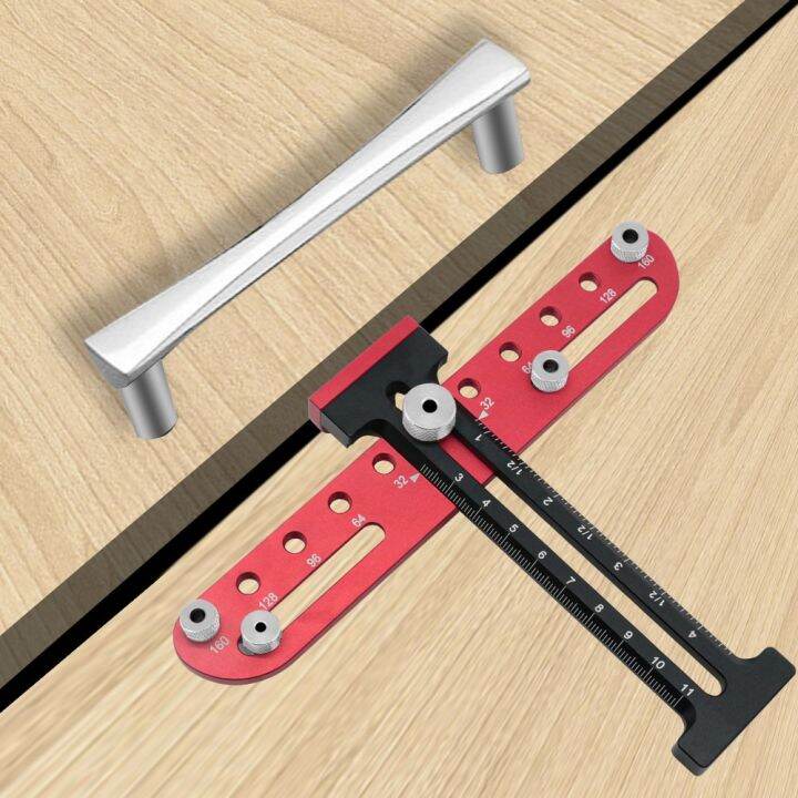 Hardware Jig Template Tool Woodworking Adjustable Punch