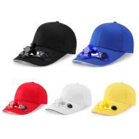 ใหม่ ~~ หมวกกระบังแสงสูงสุดหมวก Snapback เดินป่าสำหรับเด็กผู้ใหญ่หมวกเบสบอลพัดลมทำความเย็นแผงพลังงานแสงอาทิตย์การตั้งแคมป์กีฬากลางแจ้ง