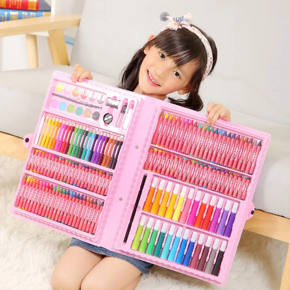 Shop GENERIC Tinweety Super Mega Art Set for Kids - 168 Pcs