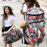 3in1 กระเป๋าเป้เดินทาง กระเป๋าสะพายข้าง กระเป๋าถือ Backpack Bag  รุ่น BP-163 (สีชมพู)