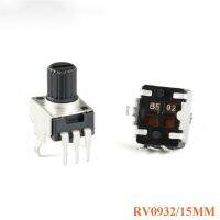 ▼✲ 10pcs RV0932 Adjustable Handle 15MM Round Shaft Potentiometer 1K/102 5K/502 10K/103 50K/503 100K/104 WH09 0932