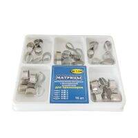 ทันตกรรม Matrix หมายเลข1.540โลหะ Contoured Matices รวม Clamp Premolars